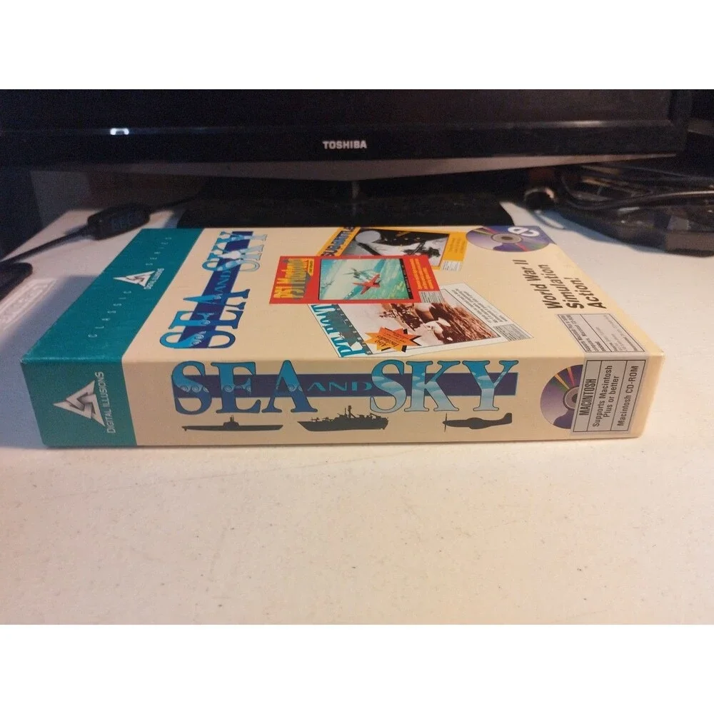 Sea and Sky Game Collection For Apple Mac - Digital Illusions 1994 - CIB